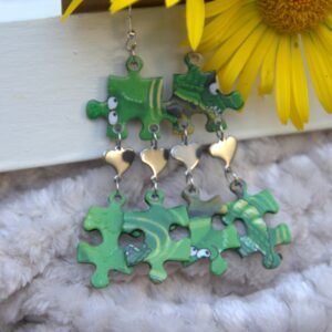 Palapelikorvakorut - Croco