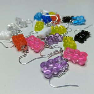 Nallekarkki-korvikset