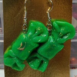 Vihreät karkki-korvakorut